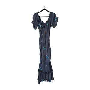 Free People Santa Bali Santa Cruz Sweetheart Maxi Size Large NEW
